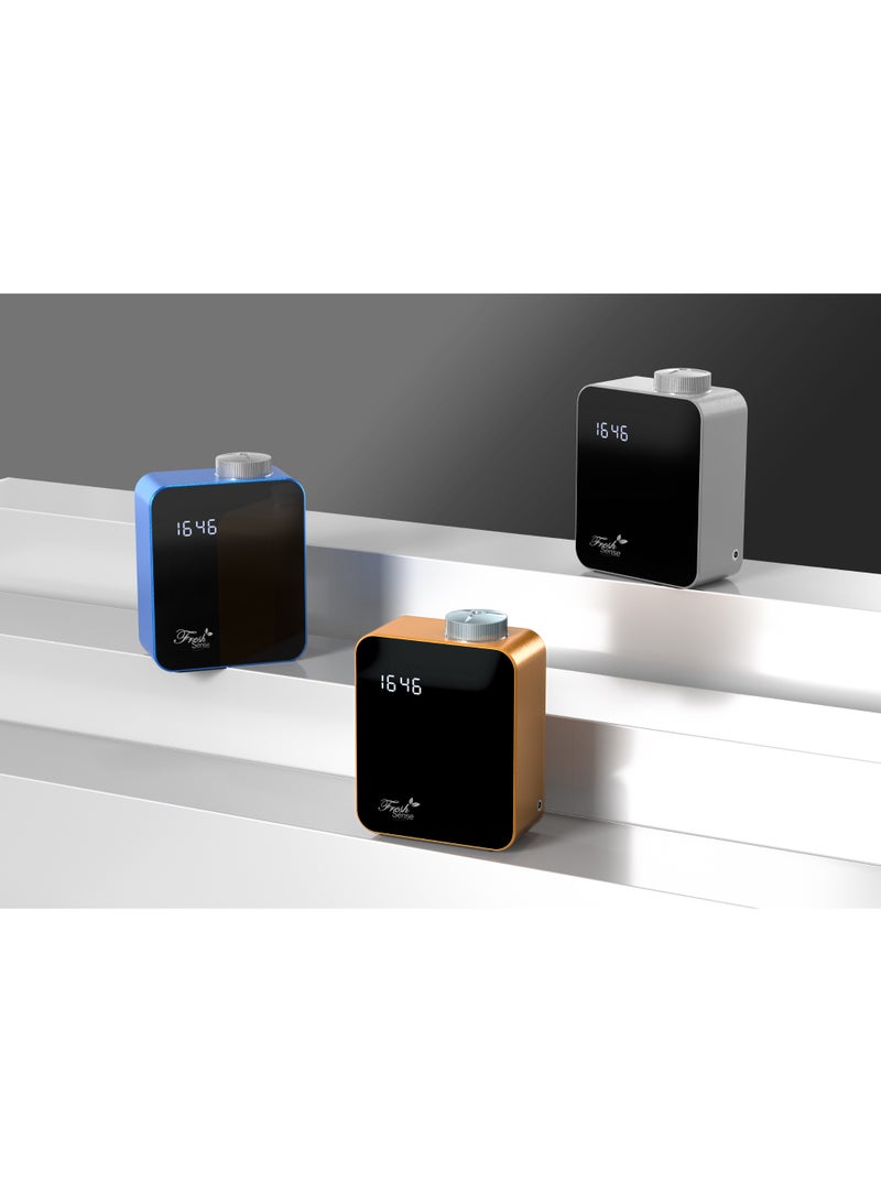 Fresh Sense Premium Mini Smart Aroma Oil Diffuser - 180ml Capacity - 100 sqm Coverage - Luxury Black Aluminum - WiFi & Bluetooth App Control for Home, Office, Luxury Hotels & Spas - Image 5